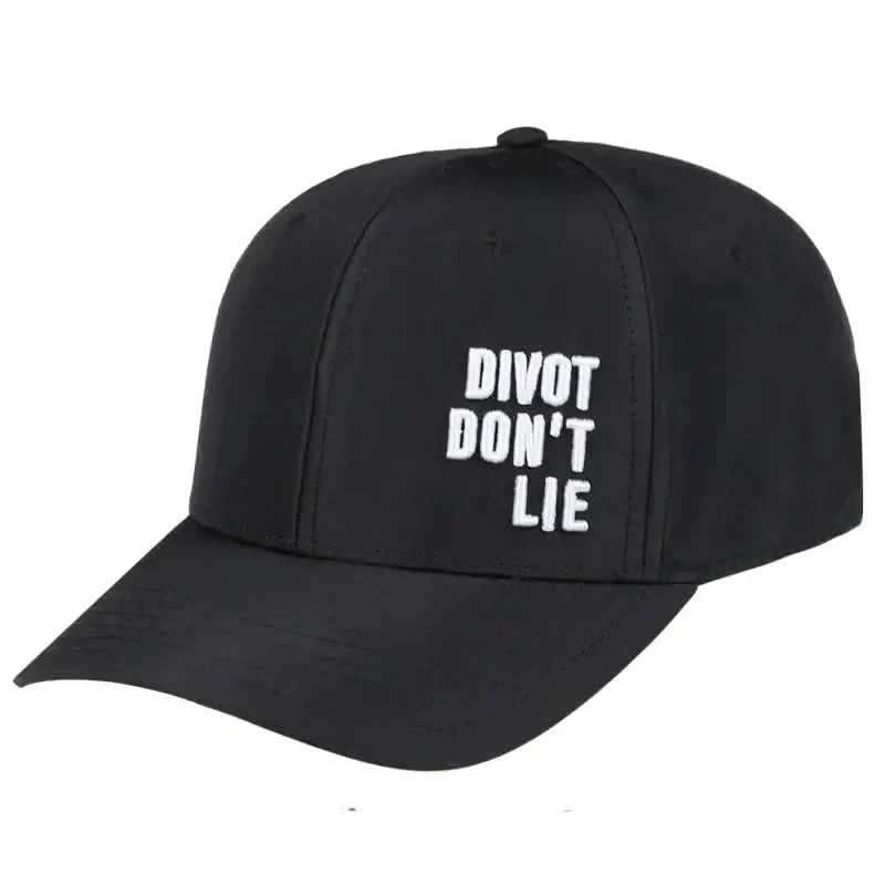 Divot Don't Lie Golf Hat (Black)