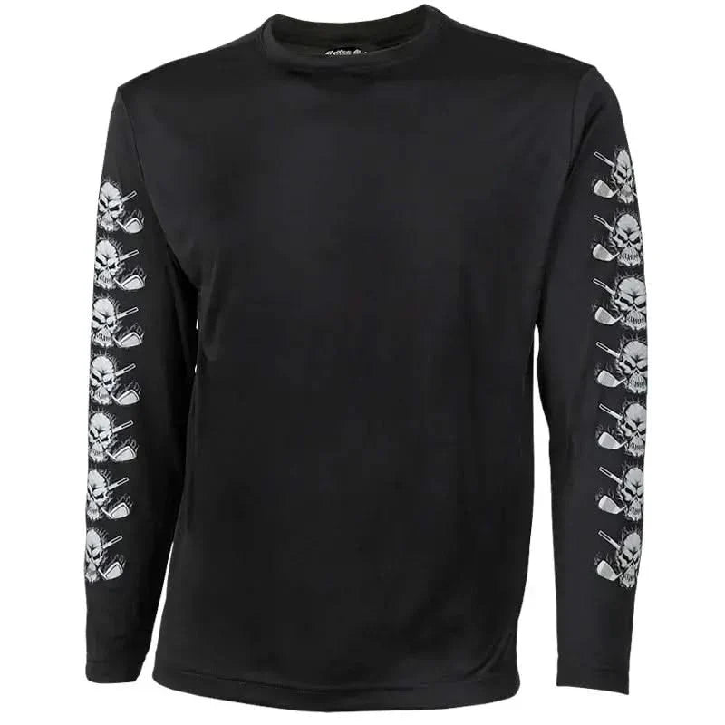 Golf Undershirt Long Sleeve (Black)