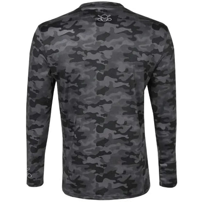 Golf Undershirt Long Sleeve (Camo/Black)
