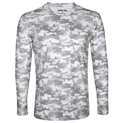 Golf Undershirt Long Sleeve (Camo/White)