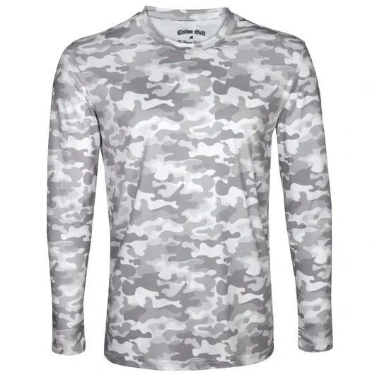 Golf Undershirt Long Sleeve (Camo/White)