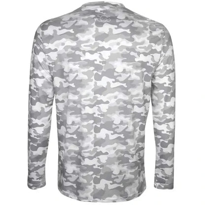 Golf Undershirt Long Sleeve (Camo/White)