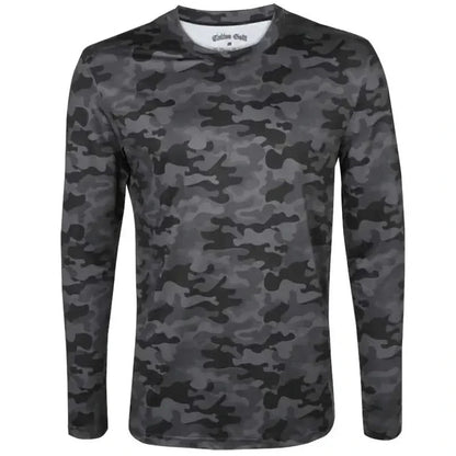 Golf Undershirt Long Sleeve (Camo/Black)