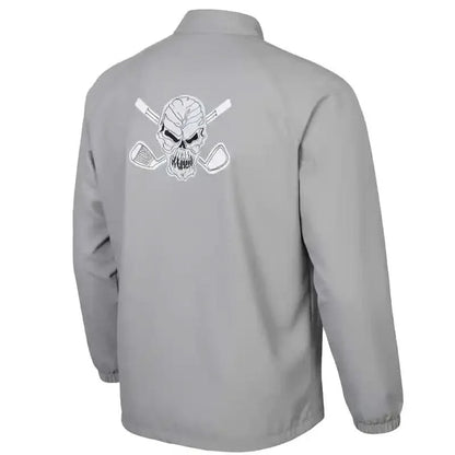 Windbreaker Quarter Zip Pull Over (Grey)
