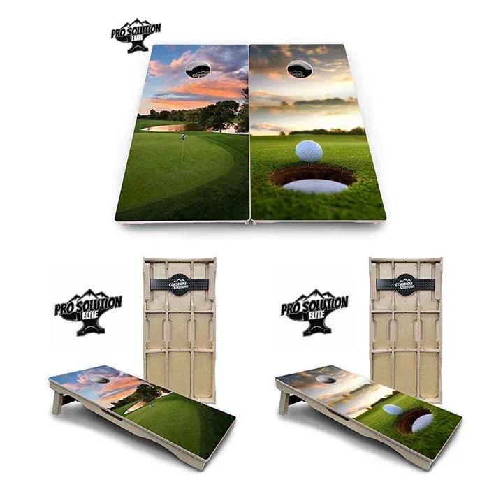 golfcoursesunsetpsecollage - GOLF LEAGUE