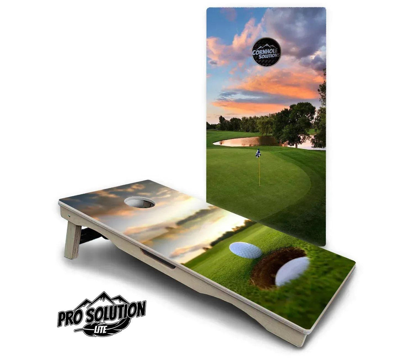 golfcoursesunsetpslsplitoverlap - GOLF LEAGUE