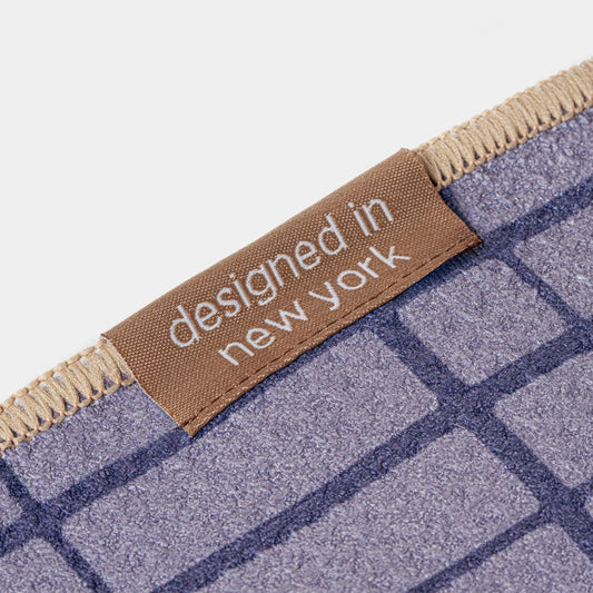 Gotham Grid | Blue Magnetic Golf Towel