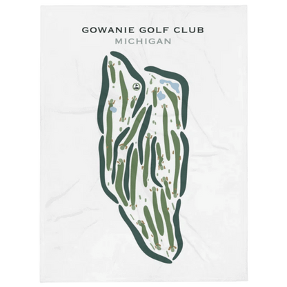 Gowanie Golf Club, Michigan - Printed Golf Courses