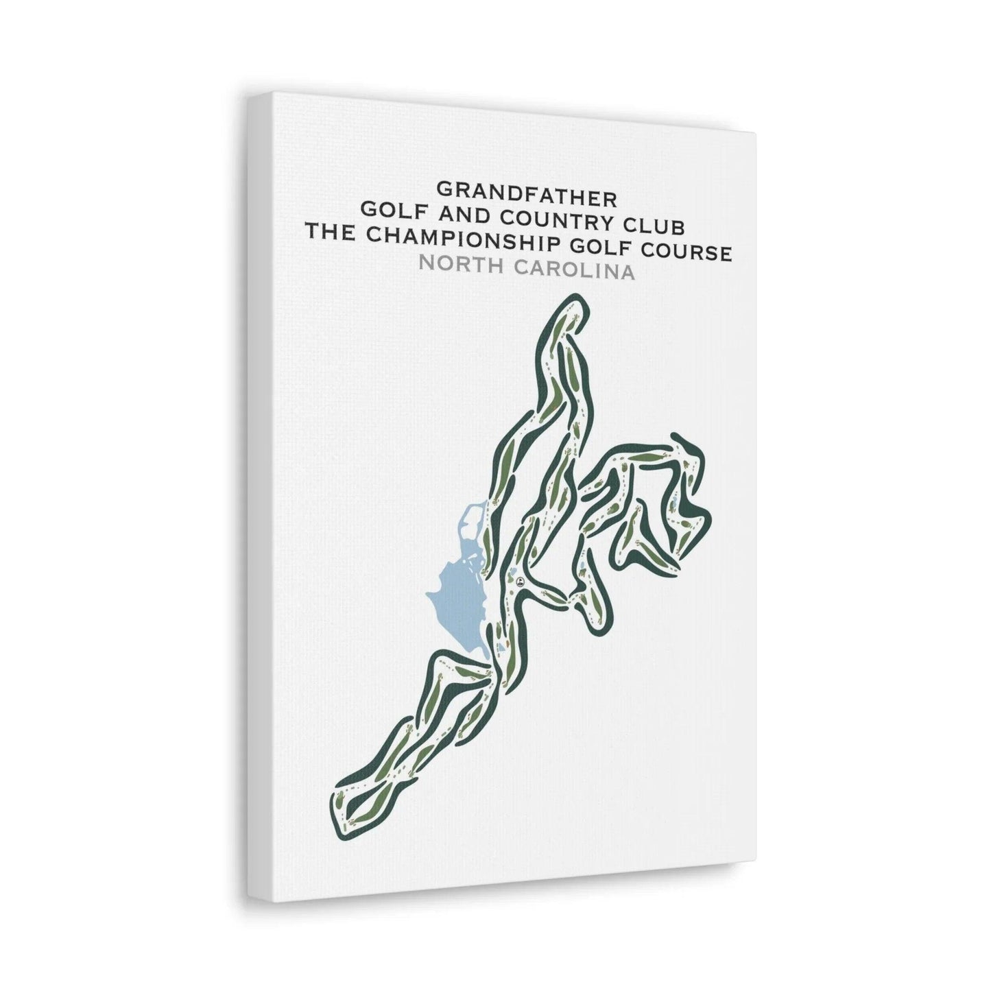 Grandfather Golf & Country Club, The Championship Golf Course, North Carolina - Printed Golf Courses