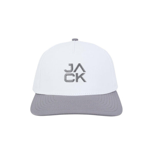 Gray & White Jack Hat