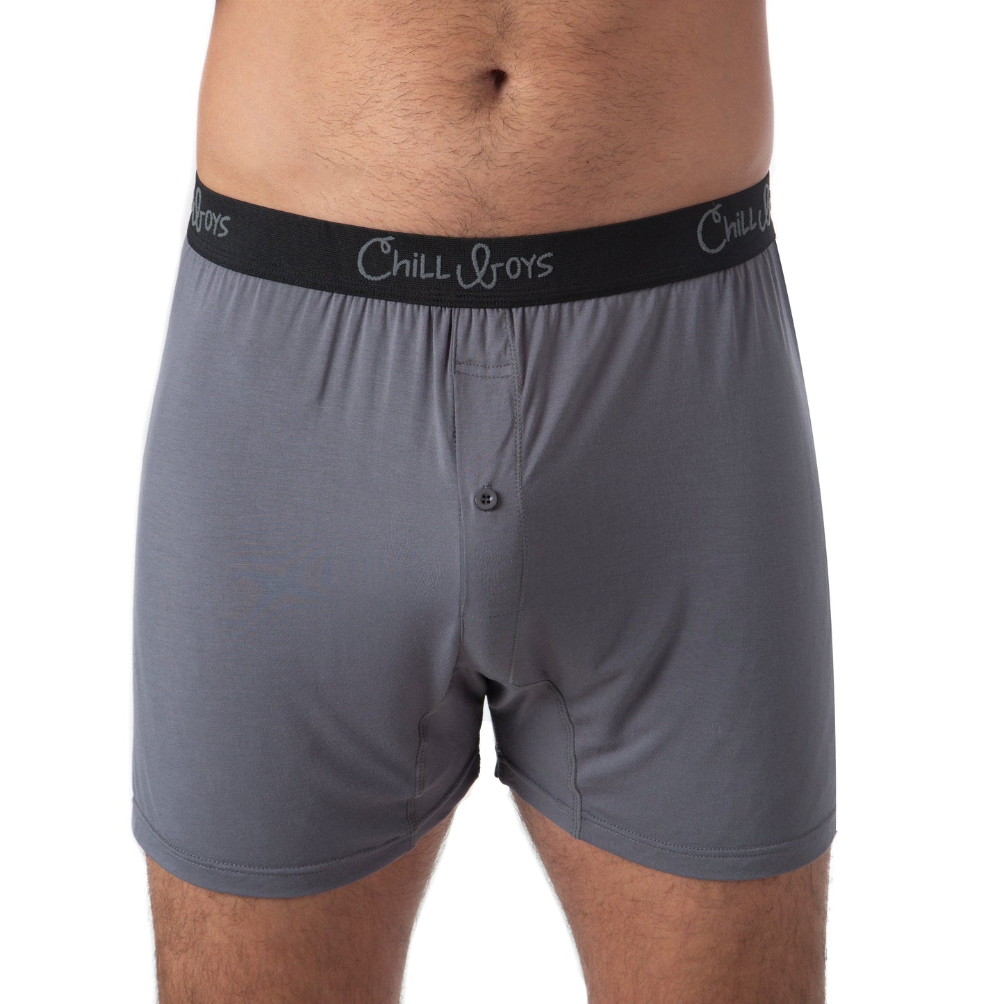 Chill Boys Soft Bamboo Boxers - Comfortable Men's Boxer Shorts
