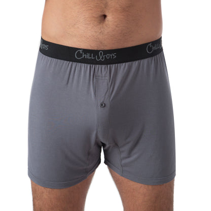 Chill Boys Soft Bamboo Boxers - Comfortable Men's Boxer Shorts