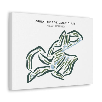 Great Gorge Golf Club, New Jersey - Printed Golf Courses