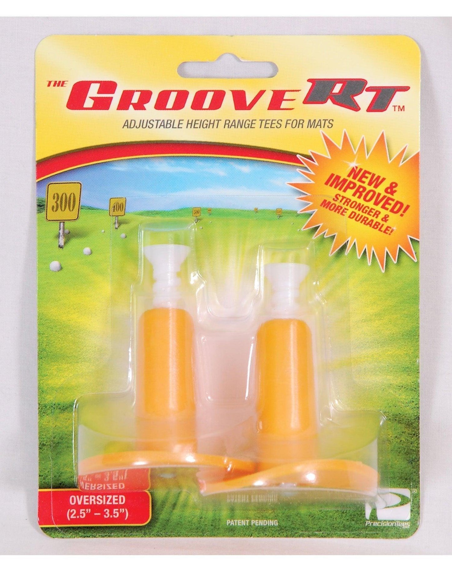 Groove Range Adjustable Practice Tee – Screw‑Up to Your Swing