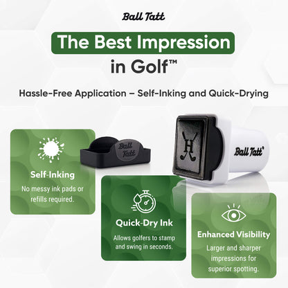 H Monogram Golf Clubs