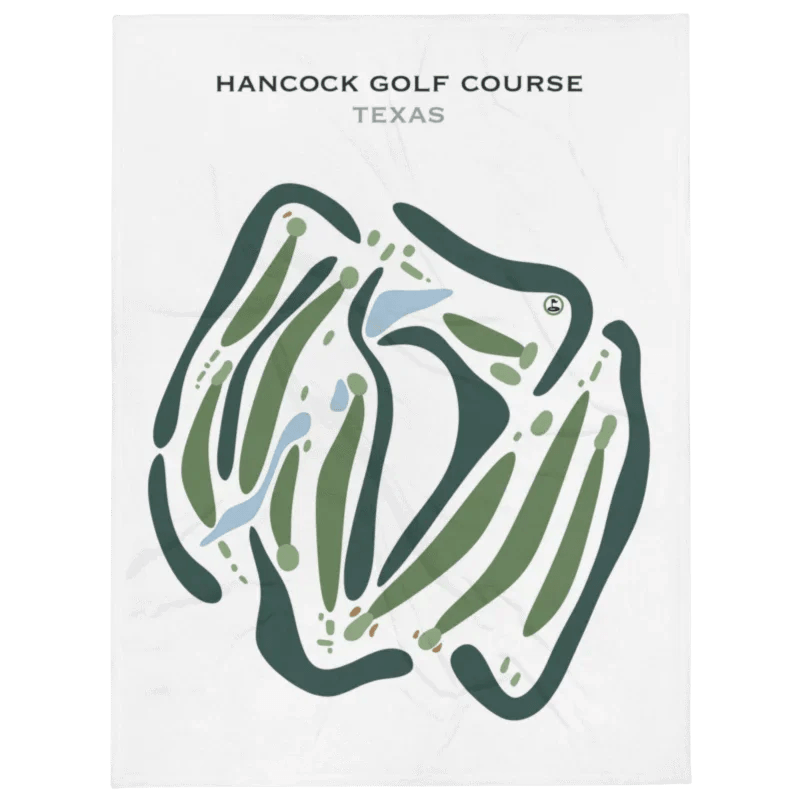 Hancock Golf Course, Texas - Printed Golf Courses