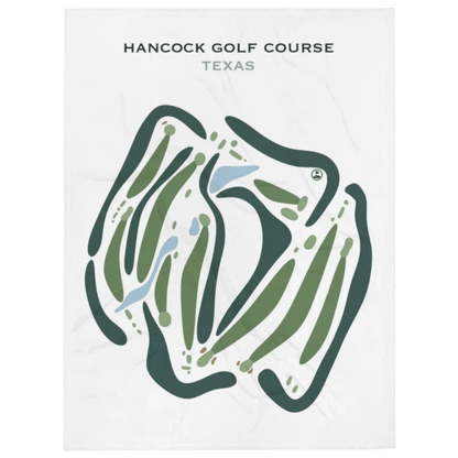 Hancock Golf Course, Texas - Printed Golf Courses
