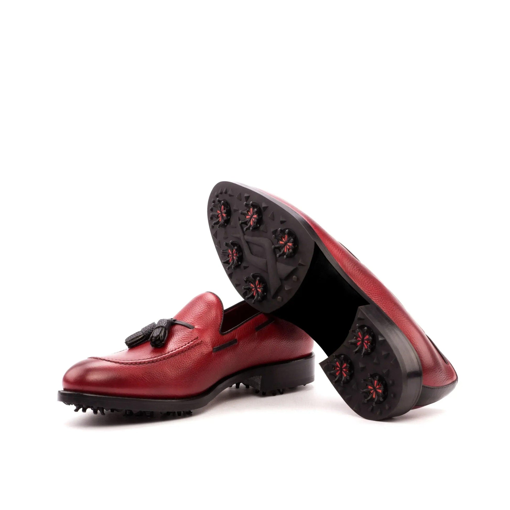 harbor-loafer-golf-shoes-men-burgundy-leather-loafers-459 - GOLF LEAGUE