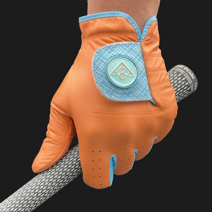 Harlem Heritage | Men's Orange Golf Glove