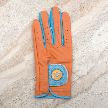 Harlem Heritage | Men's Orange Golf Glove