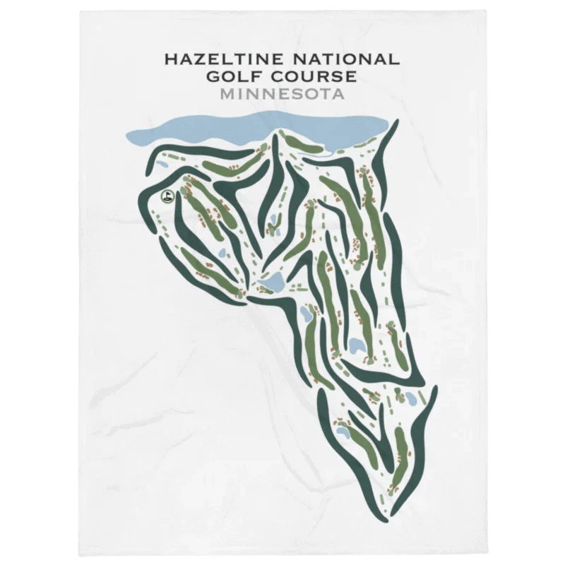 Hazeltine National Golf Club, Minnesota - Printed Golf Courses