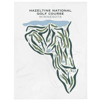 Hazeltine National Golf Club, Minnesota - Printed Golf Courses