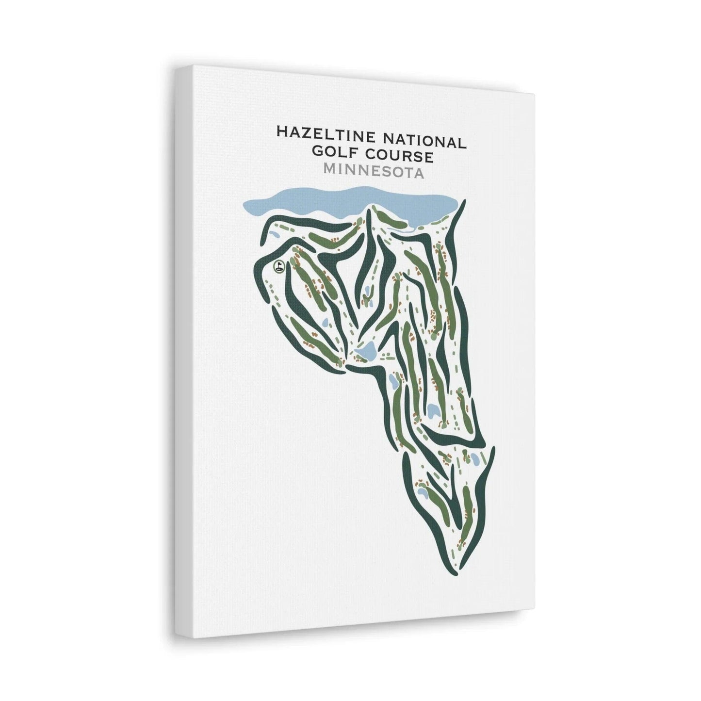 Hazeltine National Golf Club, Minnesota - Printed Golf Courses