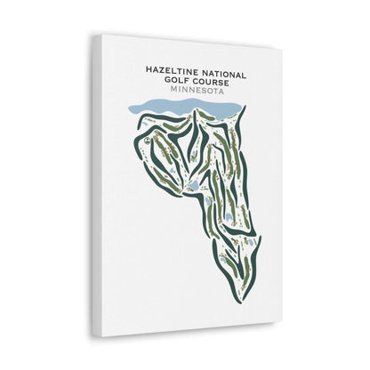Hazeltine National Golf Club, Minnesota - Printed Golf Courses