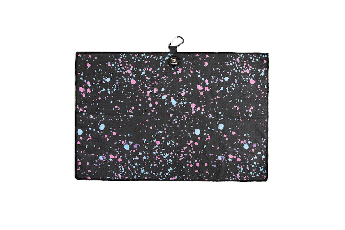 Paint Splatter Magnetic Golf Towel