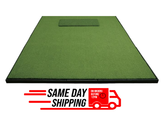 Elite Pro Tee 5'x5' Hitting Mat w/ Removeable Hitting Strip