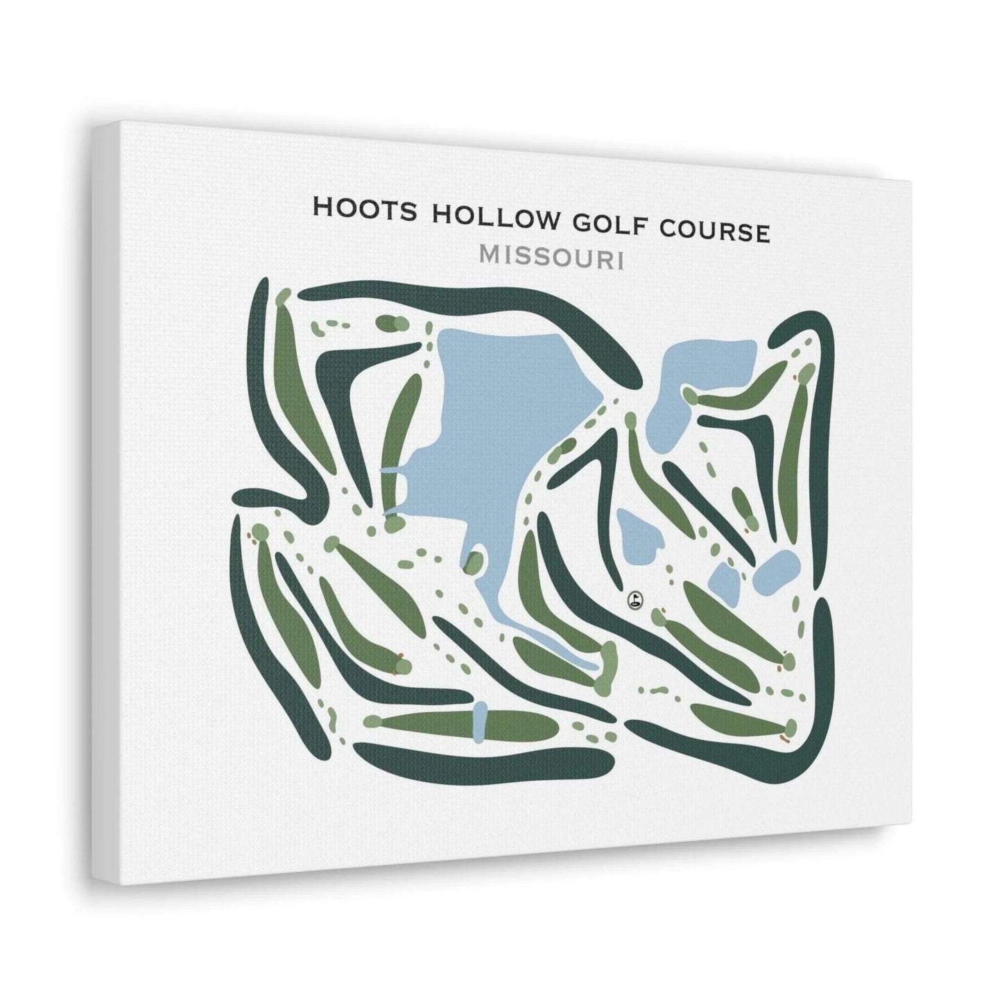 Hoots Hollow At Country Creek Golf Club, Missouri - Printed Golf Courses