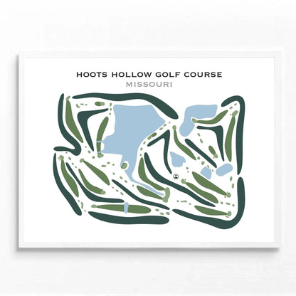 Hoots Hollow At Country Creek Golf Club, Missouri - Printed Golf Courses