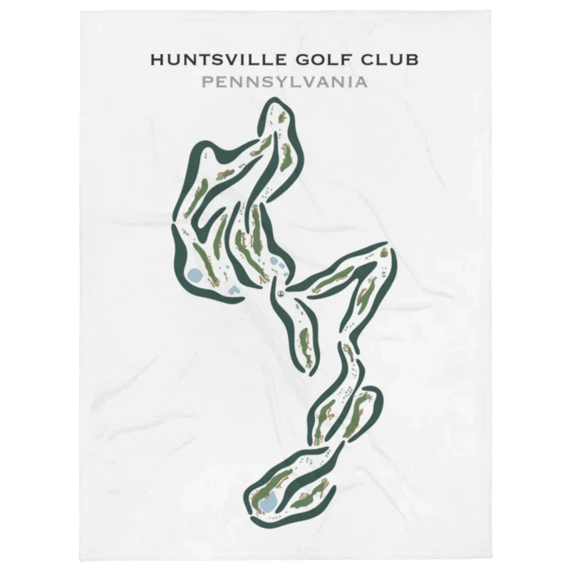 Huntsville Golf Club, Pennsylvania - Printed Golf Courses