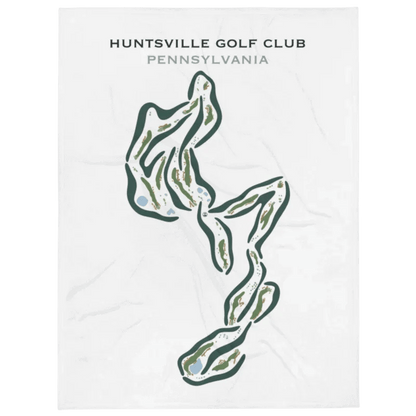 Huntsville Golf Club, Pennsylvania - Printed Golf Courses