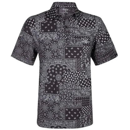 Hustler Cool-Stretch Men's Golf Shirt (Black)