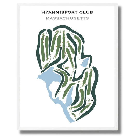 Hyannisport Club, Massachusetts - Printed Golf Courses