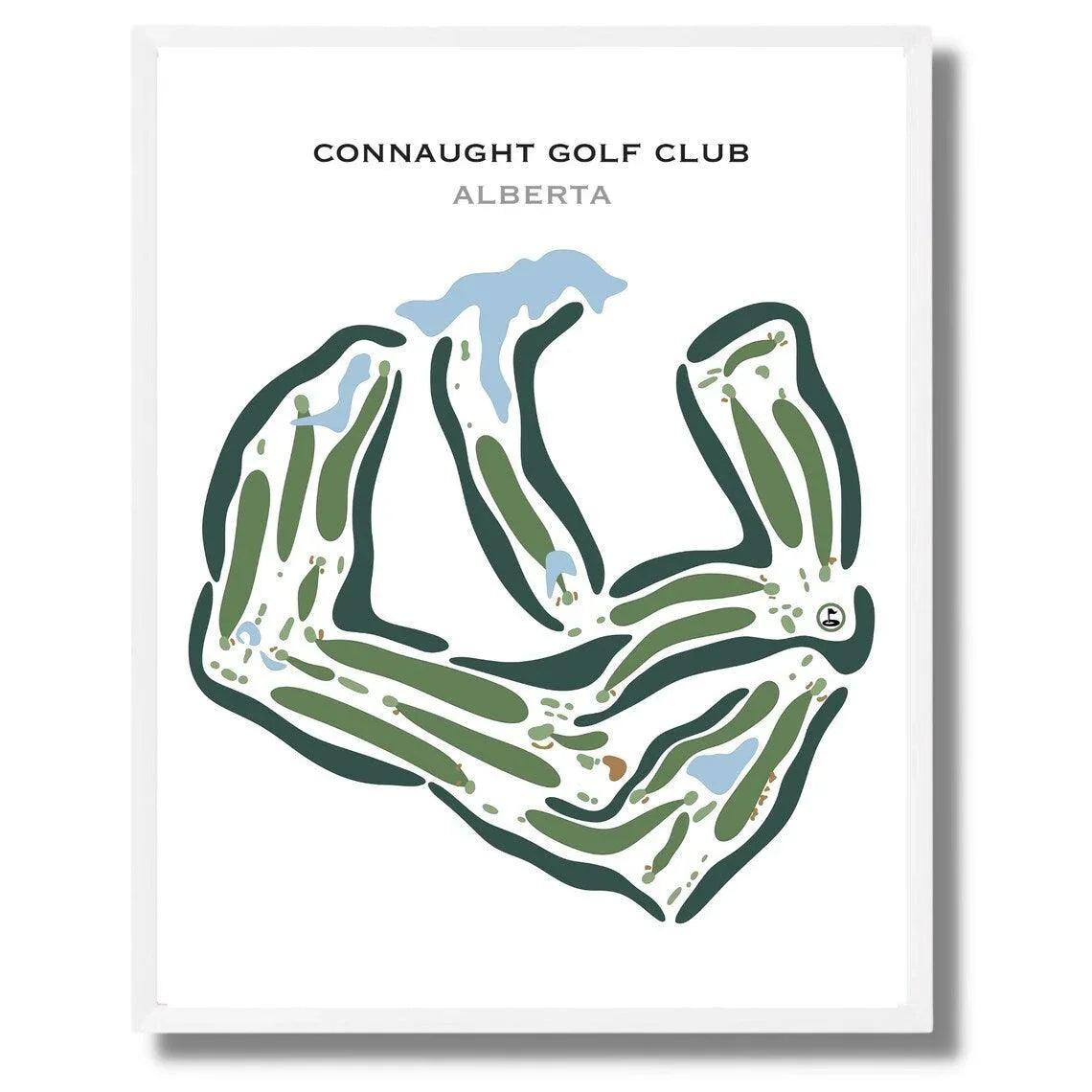 Connaught Golf Club, Alberta - Printed Golf Courses