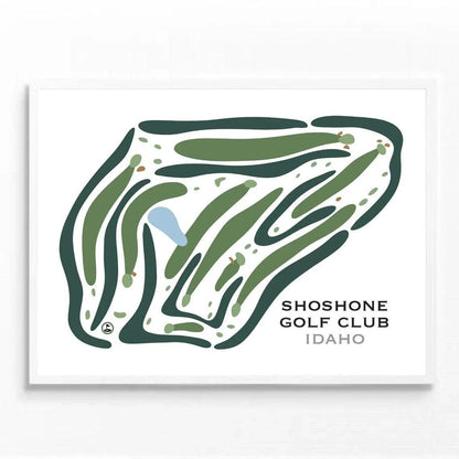Shoshone Golf Club, Idaho - Printed Golf Courses
