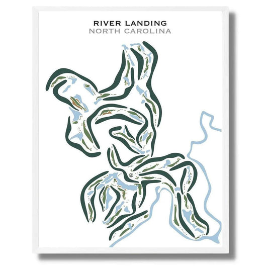 River Landing, North Carolina - Printed Golf Courses