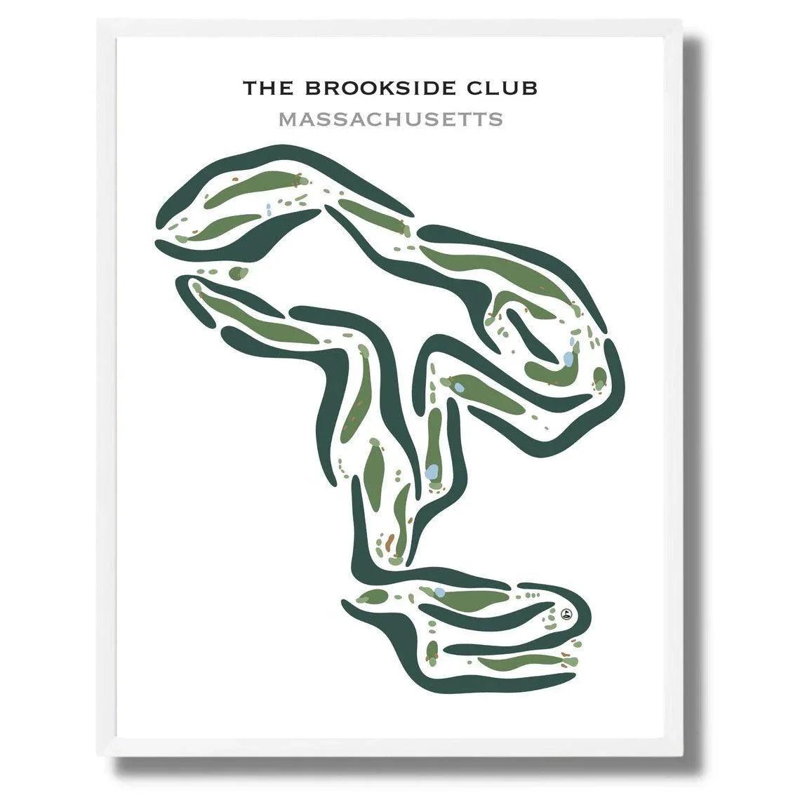 The Brookside Club, Massachusetts - Printed Golf Courses