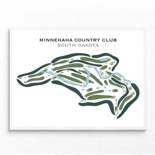 Minnehaha Country Club, South Dakota - Printed Golf Courses