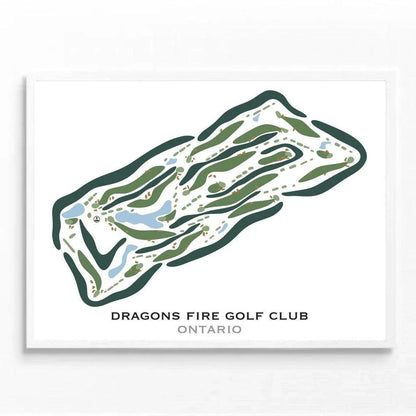 Dragon's Fire Golf Club, Ontario - Printed Golf Courses