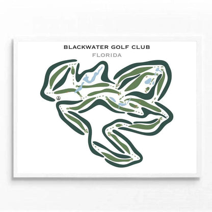 Blackwater Golf Club, Florida - Printed Golf Courses