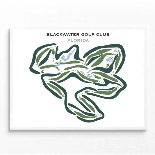 Blackwater Golf Club, Florida - Printed Golf Courses