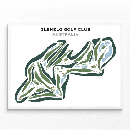 Glenelg Golf Club, Australia - Printed Golf Courses