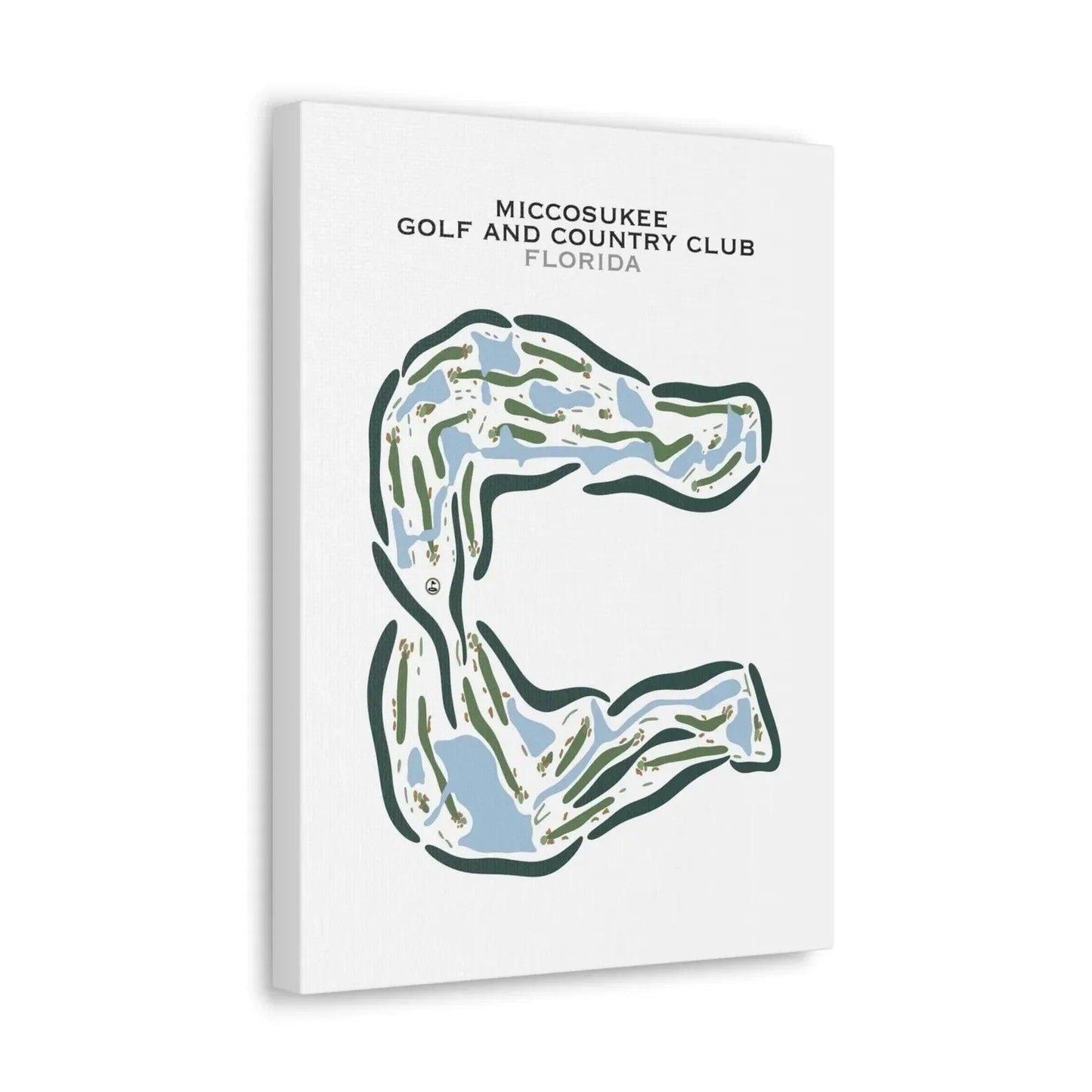 Miccosukee Golf & Country Club, Florida - Printed Golf Courses