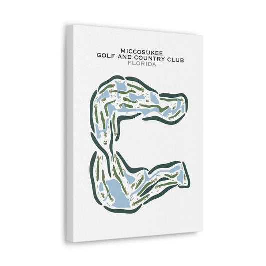 Miccosukee Golf & Country Club, Florida - Printed Golf Courses
