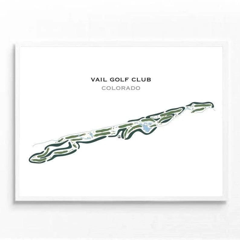 Vail Golf Club, Colorado - Printed Golf Courses
