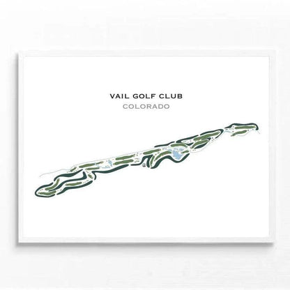 Vail Golf Club, Colorado - Printed Golf Courses