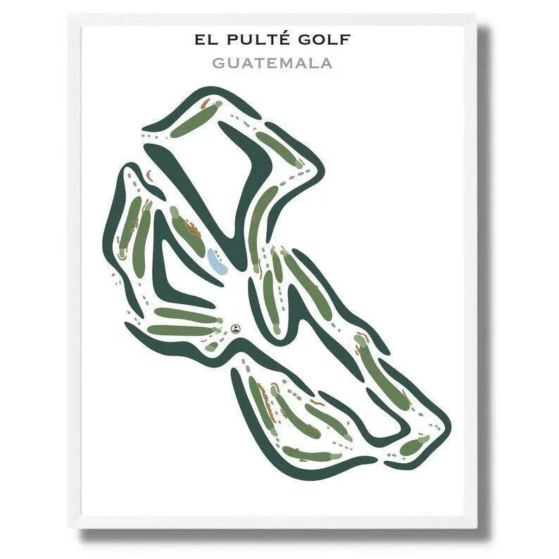 El Pulté Golf, Guatemala - Printed Golf Courses